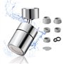 Newfulam Aérateur Pivotant 360° pour Robinet
