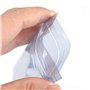 SUNFUA 100 Pièces Refermables Pochette Antistatique Antistatiques Sacs Transparent pour Matériel électronique et Composant élect