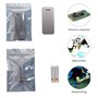 SUNFUA 100 Pièces Refermables Pochette Antistatique Antistatiques Sacs Transparent pour Matériel électronique et Composant élect