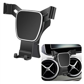 Lunqin Support de téléphone de voiture pour Mercedes-Benz Classe B 2019-2020 B180 B200 Accessoires Auto Support de navigation Dé