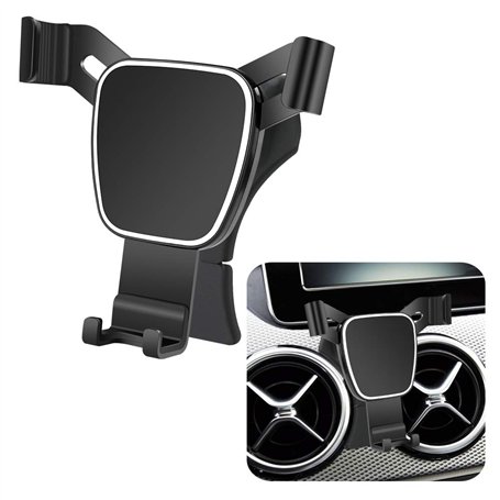 Lunqin Support de téléphone de voiture pour Mercedes-Benz Classe B 2019-2020 B180 B200 Accessoires Auto Support de navigation Dé