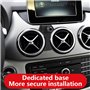 Lunqin Support de téléphone de voiture pour Mercedes-Benz Classe B 2019-2020 B180 B200 Accessoires Auto Support de navigation Dé