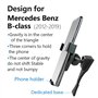 Lunqin Support de téléphone de voiture pour Mercedes-Benz Classe B 2019-2020 B180 B200 Accessoires Auto Support de navigation Dé