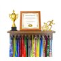 Cintres pour médailles avec étagère pour trophée de 40