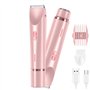 Silky Glow Rasoir électrique 2 en 1 pour femme