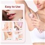 Silky Glow Rasoir électrique 2 en 1 pour femme, tondeuse de bikini imperméable à l'eau et à sec, rasoir électrique à double tête