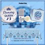 Doyomtoy Vaisselle de fête Dancing Queen,61Pcs Décorations pour la fête de la Reine de la Danse-Assiettes de danse Gobelets en p