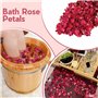 Confettis,Confettis Mariage Biodégradables 200g Pétales de Rose Confettis Biodégradables Pétales Séchés pour Bain de Pieds Bain 