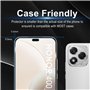 Bihizei Verre Trempé pour Honor 400 Lite 5G, 2 Pièces Film Protection écran et 2 Pièces Caméra Arrière Protecteur, sans Bulles, 