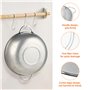 Passoire inox - passoire cuisine multifonctionnelle. Passoire robuste et pratique, idéale pour légumes, pâtes et filtration. Des