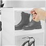 Organisateur chaussures pliable à 3 couches-casier chaussures empilables-ventilation et protection contre la poussière- idéal po