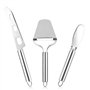 Lot de 3 trancheuses à fromage - Set de couteaux à fromage - Couteau à beurre - Trancheuse à fromage en acier inoxydable - Convi