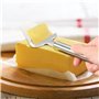Lot de 3 trancheuses à fromage - Set de couteaux à fromage - Couteau à beurre - Trancheuse à fromage en acier inoxydable - Convi
