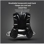 Gilet de course pour homme et femme - Sac à dos de course réglable - Respirant et réfléchissant - 6 poches avant et 1 poche arri