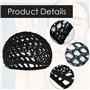 bonnet de douche court en maille pour dormir