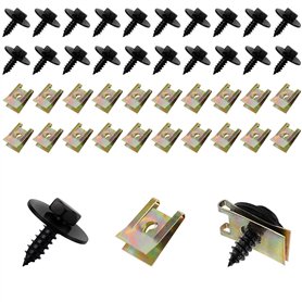 Kit de 40 vis et écrous de voiture