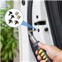 Kit de 40 vis et écrous de voiture, vis et boulons de voiture, vis de garde-boue de carrosserie, clip de fixation en métal de ty