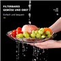 CAM2 Cuiseur vapeur, cuiseur à légumes, panier vapeur en acier inoxydable, panier vapeur pliable pour fruits et légumes, cassero