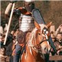 XIAQICA Ceinture Médiévale en Faux Cuir - Bourse avec Anneau pour Homme et Femme - Accessoire Cosplay Viking