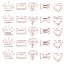YDHfdc 50 Pcs Trombones Fantaisie