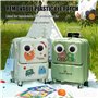4 Paires Yeux Mobiles Autocollants Adhésifs en Plastique Ronds pour Décorations de Poupée, Artisanat, Scrapbooking et Accessoire
