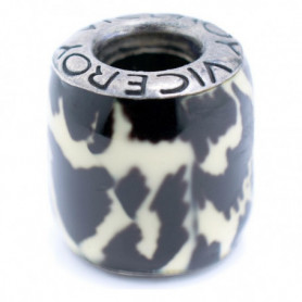 Perle de verre Viceroy VMM0070-20 Blanc Noir (1 Cm) 24,99 €