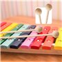 Lot de 4 baguettes de xylophone pour enfants, maillets de xylophone pour enfants, carillon, tambourin, maillet en bois, maillet 