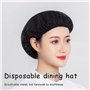 Lot de 4 Bonnets de Sommeil en Maille pour la Nuit Filets à Cheveux Bouclés pour Femme - Protection des Doux, Réutilisables, Lav