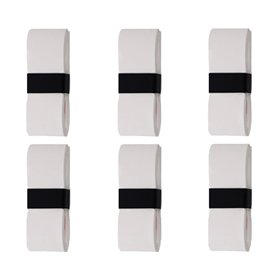 6 Pièces Blanc Bande Antidérapante Auto-adhésive pour Raquette de Tennis et Badminton
