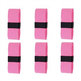 6 Pièces Rose Bande Antidérapante Auto-adhésive pour Raquette de Tennis et Badminton