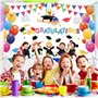 Bannière de décoration de remise de diplôme de classe de 2025 pour bal préscolaire - Grand fond en tissu pour la maternelle - Am