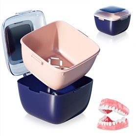 Zephyra Boîte Portable pour Prothèses Dentaires avec Tamis