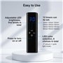 Profey Masque Led en 7 Couleurs,Masque Visage LED Effets Rajeunissants, Anti-Âge et Anti-Rides, Rechargeable et Portable Masque 