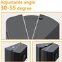 Support de sonnette vidéo réglable (angle de 30 à 55 degrés), compatible avec Video Doorbell Wired/1/2/2e Gen/3/3 Plus/4 et sonn