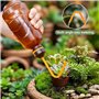 Petit arrosoir pour semis 450 ml - Mini arrosoir - Mini arrosoir - Douchette pour petites plantes - Boutures de fleurs - Pulvéri