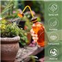 Petit arrosoir pour semis 450 ml - Mini arrosoir - Mini arrosoir - Douchette pour petites plantes - Boutures de fleurs - Pulvéri