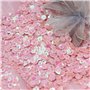 HONGXIN-SHOP Sequins Loisirs Créatifs Paillettes 6 mm Couture Paillettes pour Bricolage Fabrication d'Artisanat Mariage de Noël 