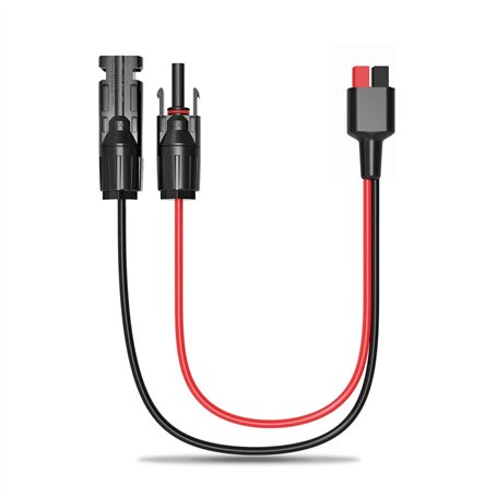 ALLPOWERS Adaptateur Solaire vers Anderson PowerPole Kits de connecteurs de câbles de Panneaux solaires pour générateurs Portabl