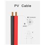 ALLPOWERS Adaptateur Solaire vers Anderson PowerPole Kits de connecteurs de câbles de Panneaux solaires pour générateurs Portabl