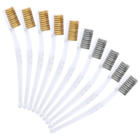 TNEDFOD 10 pièces Brosses Métalliques