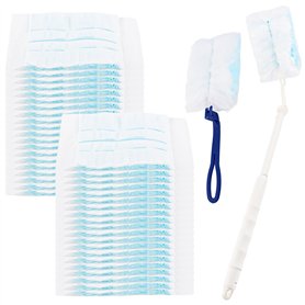 TNEDFOD 40 Pièces pour Swiffer Plumeau Poussiere Recharge Kit