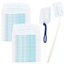 TNEDFOD 40 Pièces pour Swiffer Plumeau Poussiere Recharge Kit