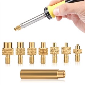 TNEDFOD 8 pcs Pannes de fer à Souder aide à la Fusion pour M2 M2.5 M3 M4 M5 M6 M8 T18