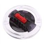 POFET - 1 paire Moto de fixations pour visière de casque avec interrupteur rotatif pour casque LS2 Lentilles de Casque ect.