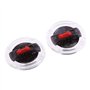 POFET - 1 paire Moto de fixations pour visière de casque avec interrupteur rotatif pour casque LS2 Lentilles de Casque ect.