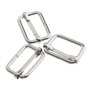 POFET Lot de 20 Boucles Coulissantes Rectangulaires pour Fabrication de Sacs à Main, à Dos, à Bagages - Accessoires de Bricolage