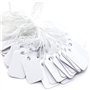 POFET Lot de 500 étiquettes blanches en papier blanc