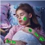 Acevegue 20 Feuilles Cadeaux Licorne pour Fille, Licorne Tatouage Fluorescent Enfant Fille Autocollant Jouet Licorne, Déco licor