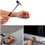 CENPEK Outils de carrosserie sans peinture pour réparation de bosses en métal avec 9 têtes
