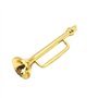 CENPEK Instrument de Musique Miniature Lot de 5 Tambours Musique Saxophone trompettes Taille M pour décoration de Maison de poup